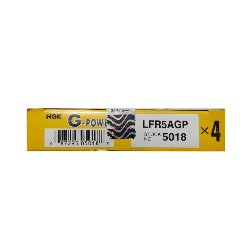 شمع خودرو ان جی کی مدل پایه بلند سوزنی پلاتینیوم کد LFR5AGP بسته 4 عددی