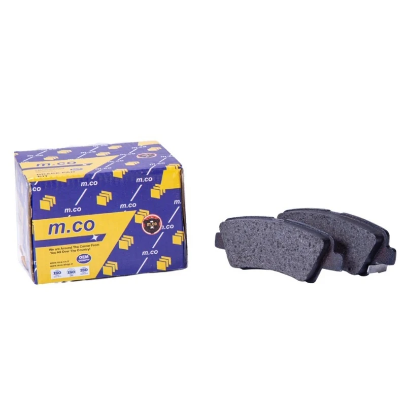 لنت ترمز عقب خودرو دیسکی امکو مدل M112013 دو جفت مناسب برای دنا و دنا پلاس