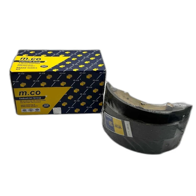 لنت ترمز عقب کفشکی امکو مدل M112005 دو جفت مناسب برای ال 90 نیم فول 1392 به قبل