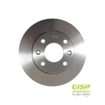 دیسک چرخ جلو پژو 206 تیپ 2 و 3 - 2 عددی کد 229715