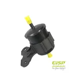 فیلتر بنزین پلیمری سر صاف با براکت پراید برند GISP کد 504701