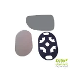 مجموعه شیشه آینه دستی چپ تیبا کد 528933