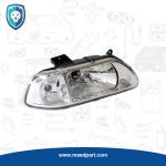 چراغ جلو راست استيل پراید 131 بدون لامپ ENCO کد 330803020013